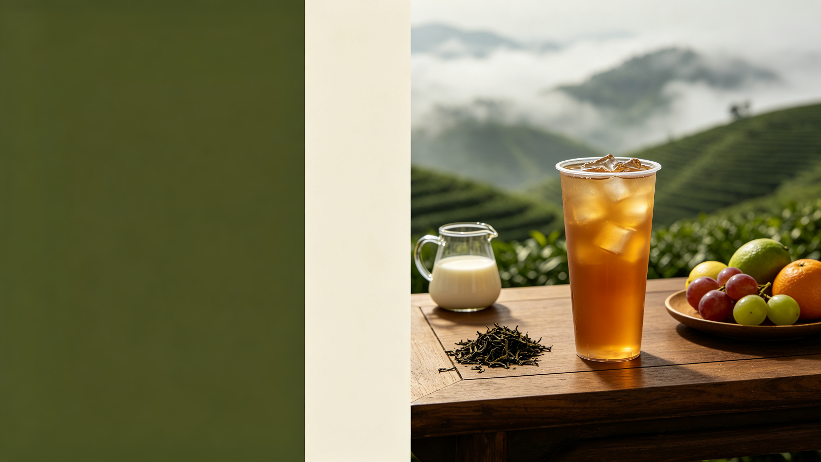 新中式现制茶饮与茶山